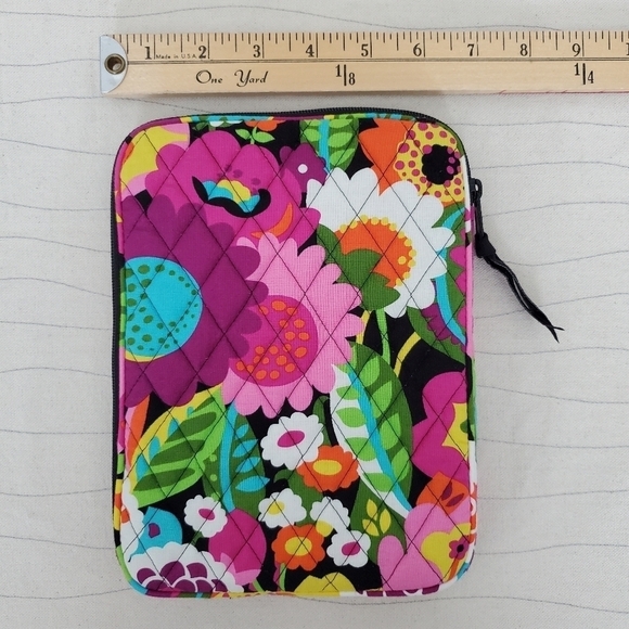 Vera Bradley Va Va Bloom Floral Print EReader Kindle Multicolor Sleeve Case EUC - Picture 4 of 7